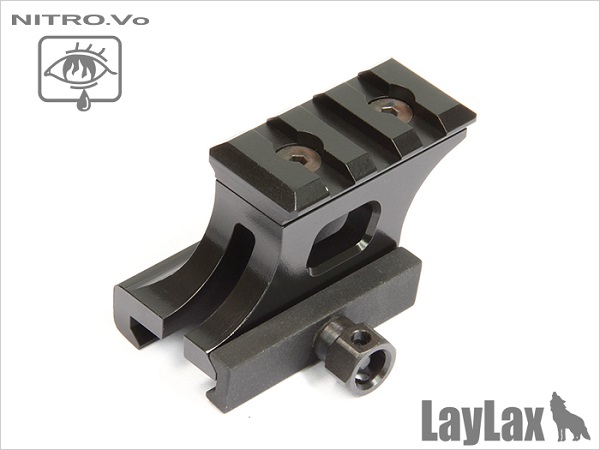 LAYLAX・NITRO.Vo (ニトロヴォイス): オプティカルハイマウント (20mm,レイル,パーツ）の通販情報 - フォートレス