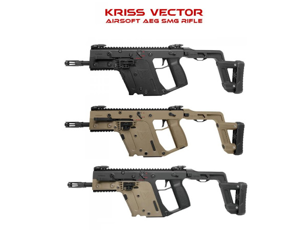 KRYTAC（クライタック）: 電動ガン本体 KRISS VECTOR Gen2 各色 