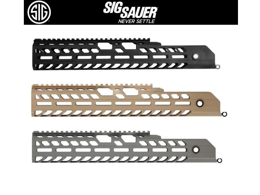 SIG SAUER HANDGUARD SIG MCX ALUMINUM LOW PROFILE DMR-16 IN MLOK ...