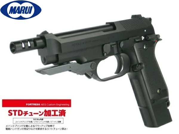 カスタム完成品】東京マルイ: 電動ハンドガン本体 M93R BK【STD 