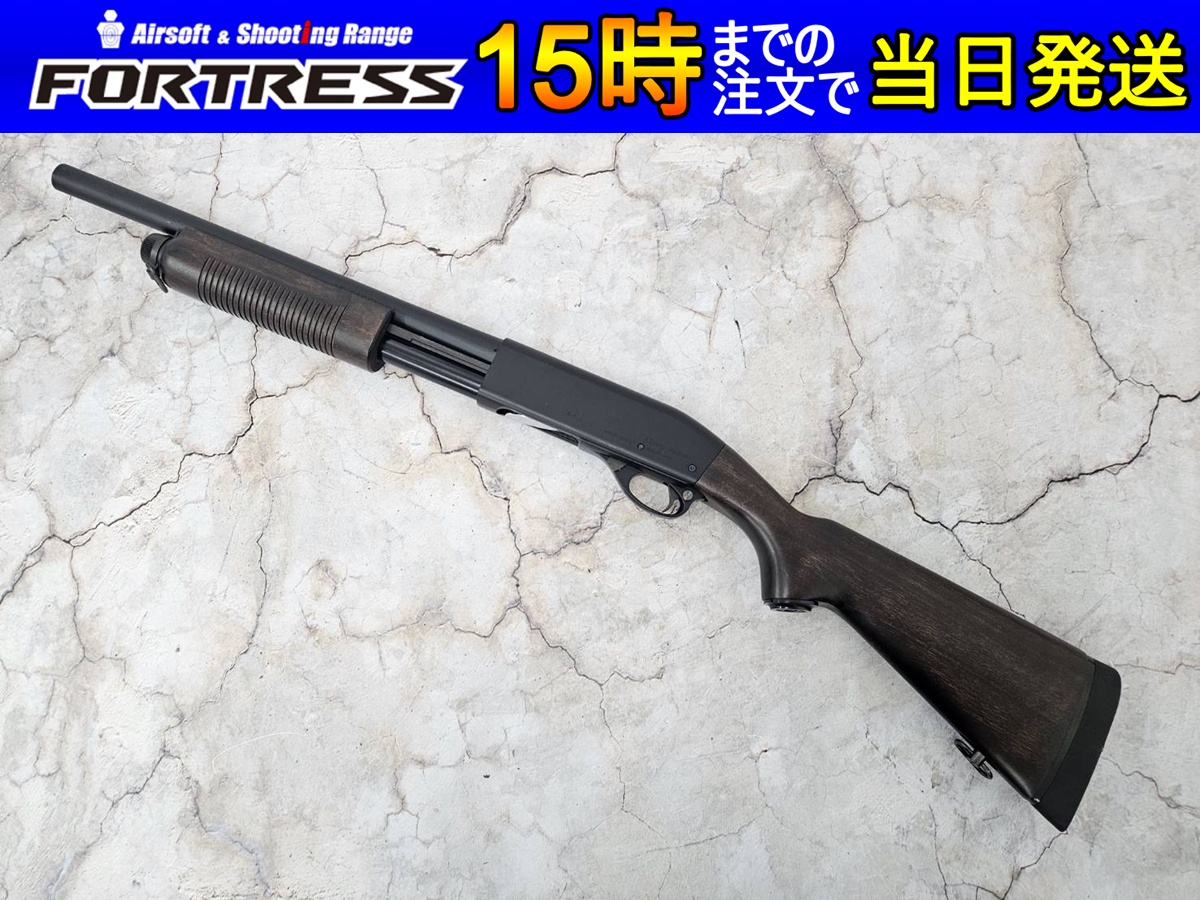 中古商品)マルゼン ライブシェルガスショットガン M870 ウッド 中古商品)マルゼン ライブシェルガスショットガン M870 ウッド