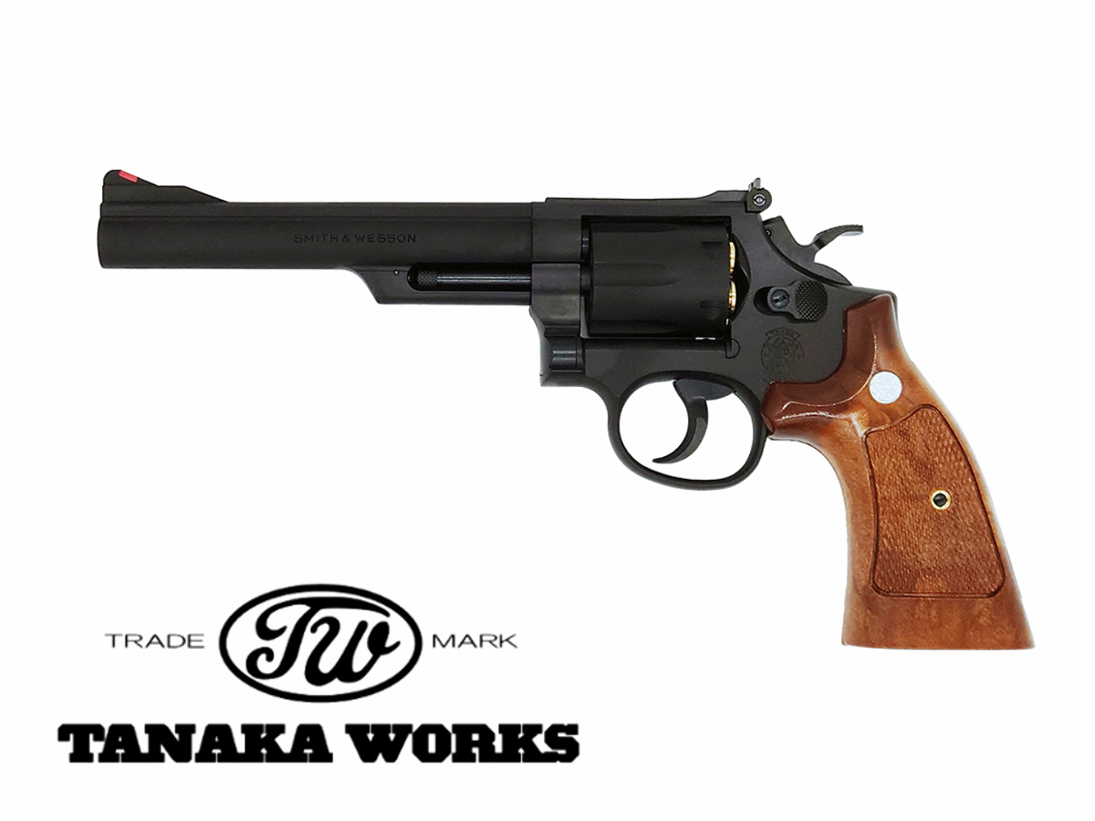 新製品予約 7/14頃)タナカワークス: モデルガン本体 S&W M19 6in 