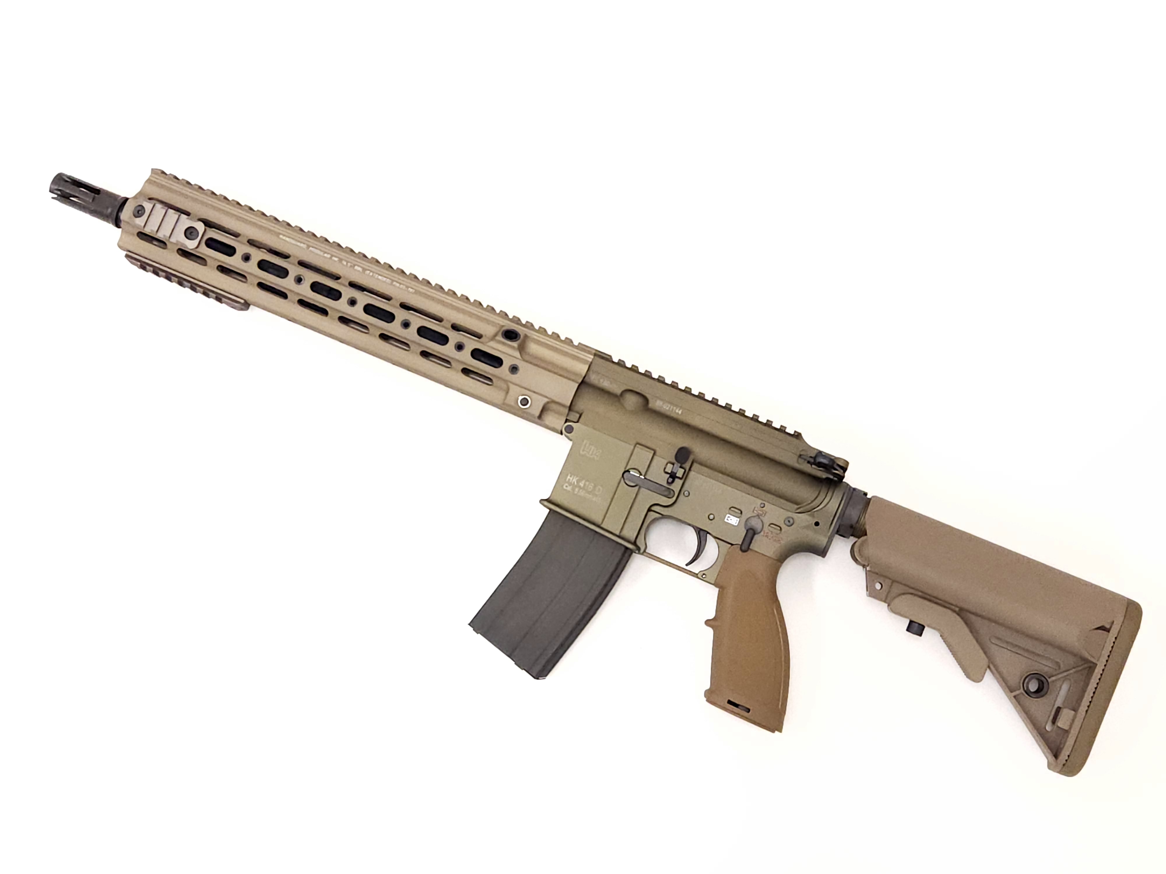 中古品)FORTRESS: CAR HK416D CAG CO2カスタム 実物パーツ組込み済み