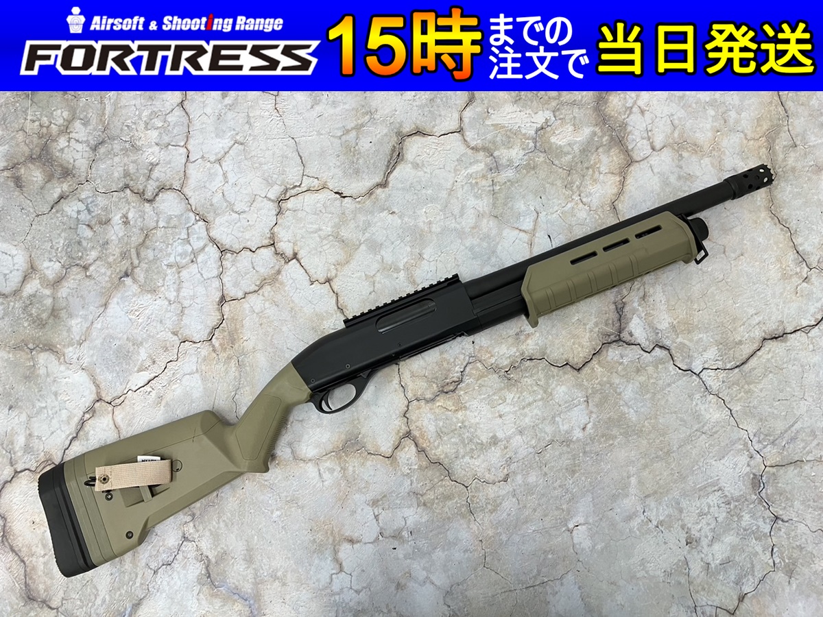 中古商品）CYMA エアコッキングショットガン CM356 M870 TAN - フォートレス WEBショップ