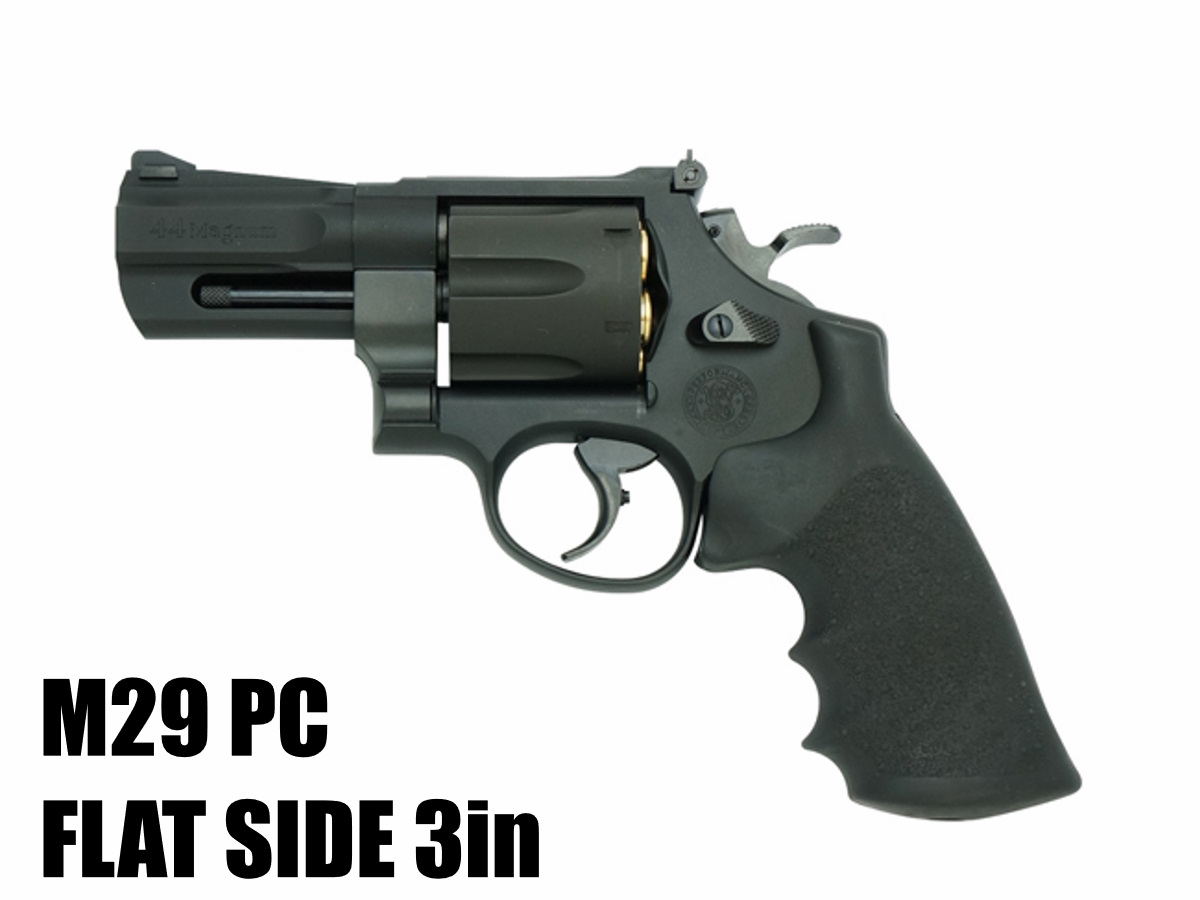 （再販予約 9月頃）タナカワークス: モデルガン本体 M29 PC Flat Side 3in Ver2 HW