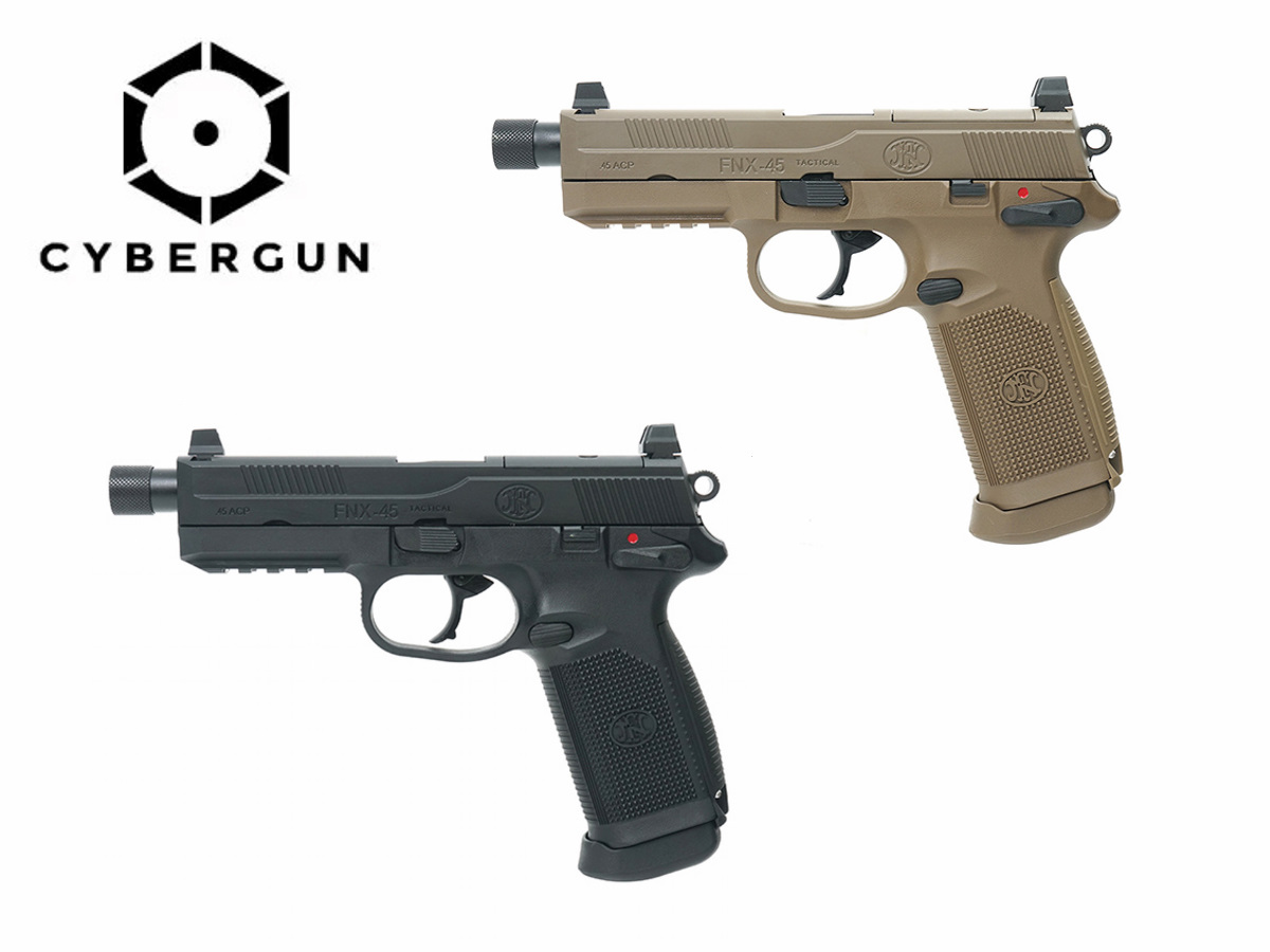 CyberGun/VFC: HG本体 CY-003- FNX-45 Tactical ガスブローバックガン