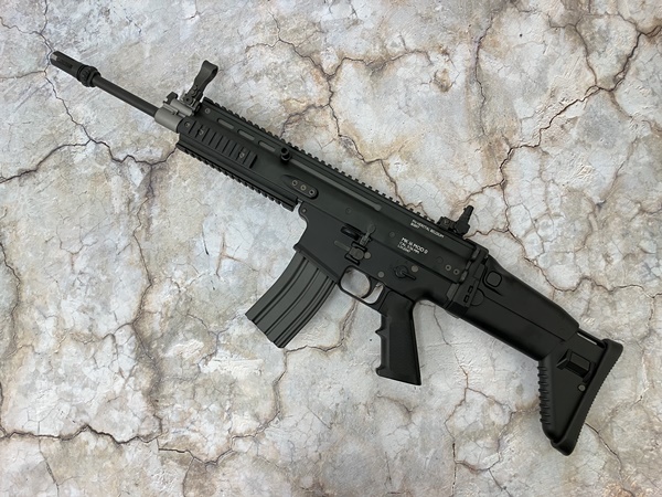 中古商品）東京マルイ 次世代電動ガン SCAR-L BK LR-EX FORTRESS