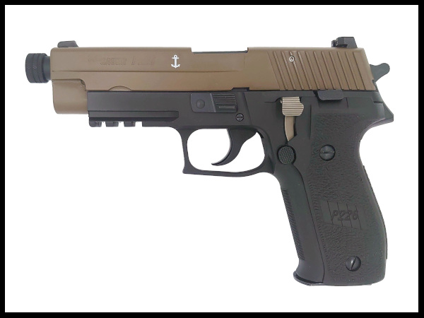 タナカワークス: モデルガン本体 P226 Mk25-TB Two-Tone フレームHW 