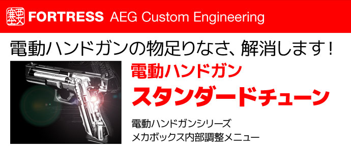 東京マルイ電動ハンドガンシリーズ スタンダードチューン フォートレスカスタムガン